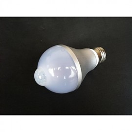 E27 B22 85V-265V 400-550Lm 5W Body Sensor LED Bulb