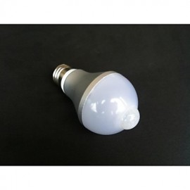 E27 B22 85V-265V 400-550Lm 5W Body Sensor LED Bulb