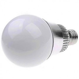 7W E26/E27 LED Globe Bulbs 1 High Power LED 350-400 lm RGB Remote-Controlled AC 85-265 V