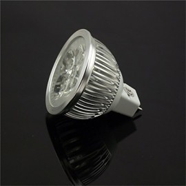 5pcs 4W MR16 450LM Warm/Cool White Color Light LED Spot Lights(12V)