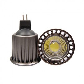 MR16 5W 340lm COB LED White/Warm White Light Spotlight - Dark Golden (AC / DC 12V)