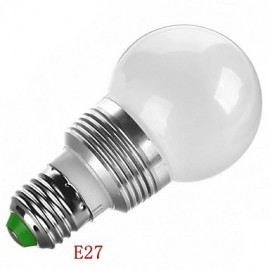 E27 85V-265V 100-200Lm 3W RGB Remote Control LED Colorful Bulbs