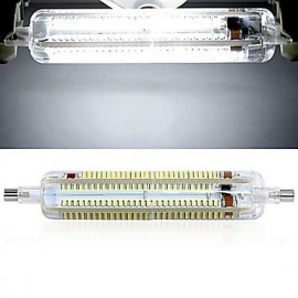 R7S 118mm 224x 3014SMD 10W Warm White / Cool White 900LM 360Beam Horizontal Plug Lights Flood Light AC85-265V