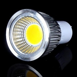 7W GU10 LED Spotlight MR16 1 COB 500-550 lm Cool White Dimmable AC 110-130 V