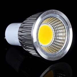 7W GU10 LED Spotlight MR16 1 COB 500-550 lm Cool White Dimmable AC 110-130 V