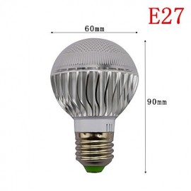 E27 85V-265V 100-300Lm 3W RGB Remote Control LED Colorful Bulbs