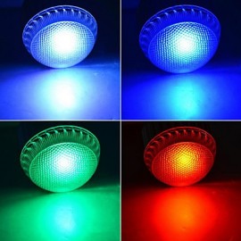 E27 85V-265V 100-300Lm 3W RGB Remote Control LED Colorful Bulbs