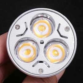 3W GU10 LED Spotlight MR16 3 High Power LED 250-300 lm Warm White / Cool White AC 85-265 V 5 pcs