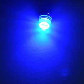 10pcs T10 1.5W 90LM Blue Light Side Maker Lamp LED Car Light (DC 12V)