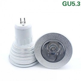 GU10/GU5.3/E27/E14 Dimmable LED Bulbs3W RGB Color Changing Spotlight with IR Remote Control Mood Ambiance Lighting for Home Decoration (AC 85-265V)