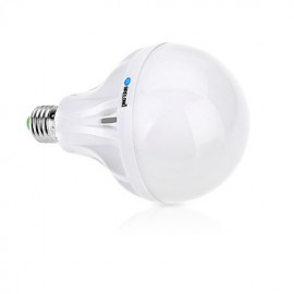 E26/E27 15W LED Globe Bulbs 54 SMD 2835 1200 lm Warm White / Cool White Decorative AC 220-240 V 1 pcs