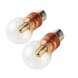 2PCS E27 5W 460lm 3000K 25xSMD2835 Warm White LED Bulb Lamp(85~265V)