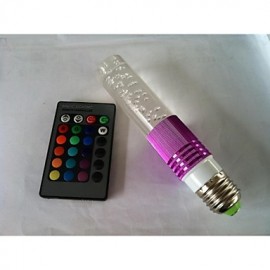 E27 B22 85V-265V 100-210Lm 3W RGB Crystal Spotlight Remote Control Lights 16 Full-color Lights