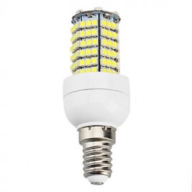 E14 144 SMD 3528 450 LM Natural White LED Corn Lights AC 220-240 V