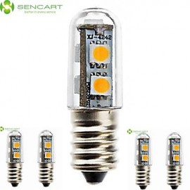 5 x E14 1.5W 7LED 5050 SMD 120LM Warm White / Cool White Light LED Refrigerator Candle Light Bed Corn Bulb(220V)