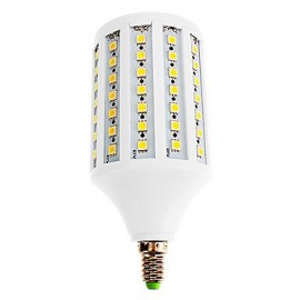 E14 20W 102 SMD 5050 LM Cool White T LED Corn Lights V