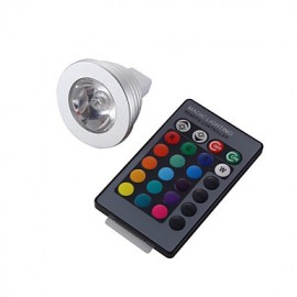 GX5.3 MR16 3W RGB 260lm 1*LED Light Decoration Lamp (12V)