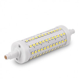 R7S 118mm 108 x 2835SMD 15W Warm White / Cool White 800LM 360Beam Horizontal Plug Lights Dimmable Flood Light AC85-265V