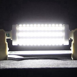 R7S 118mm 108 x 2835SMD 15W Warm White / Cool White 800LM 360Beam Horizontal Plug Lights Dimmable Flood Light AC85-265V