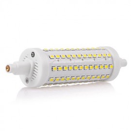 R7S 118mm 108 x 2835SMD 15W Warm White / Cool White 800LM 360Beam Horizontal Plug Lights Dimmable Flood Light AC85-265V