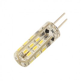 6PCS G4 2W 24*SMD3014 150LM Cool White LED Corn Bulbs(220V-240)