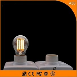 E27 220V-240V 300-450Lm Edison A50 Bulb 6w Led Decorative Lights Dimming Lights