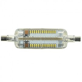 R7S 7W 700lm 6500K 104-SMD 3014 LED Cool White Light Bulb Lamp (AC 220-240V)