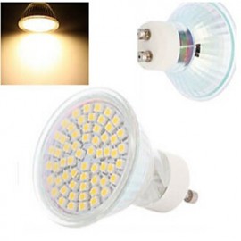 1 pcs GU10 4 W 60LED SMD 3528 300-560 LM 2800-3500/6000-6500 K Warm White/Cool White Spot Lights AC 220-240 V