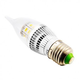 Candle Bulbs , E26/E27 5 W 24 SMD 5730 350 LM Warm White CA AC 220-240 V