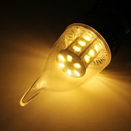 Candle Bulbs , E26/E27 5 W 24 SMD 5730 350 LM Warm White CA AC 220-240 V