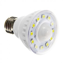 3W E26/E27 LED Spotlight A60(A19) 12 SMD 5050 160-180 lm Warm White / Cool White Sensor AC 220-240 V