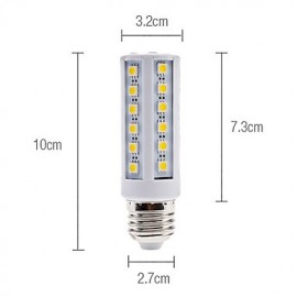 5W E26/E27 LED Corn Lights T 41 SMD 5050 370 lm Warm White AC 220-240 V