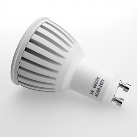 1 pcs 5W GU10 LED Spotlight MR16 COB 400-450 lm Warm White / Cool White Decorative AC 100-240 V