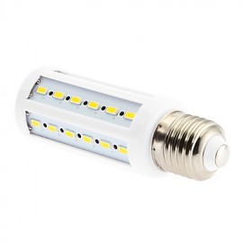 E27 6W 42xSMD 5730 350-380LM 3500K~6500K LED Corn Bulbs (AC 220-240)