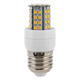 E27 5W 60x2385SMD 450-500LM 2700-3500K Warm White LED Corn Bulb (220-240V)