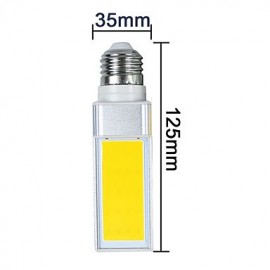 SD 1PCS E27 10W AC85V-265V horizontal plug light LED corn light Warm white light