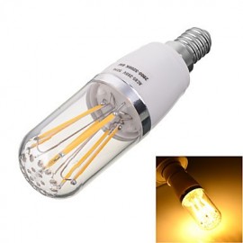 Marsing E14 6W 6-COB 600lm Warm/Cool White Light LED Filament Bulb Lamp(AC 85~265V)