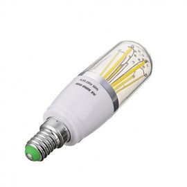 Marsing E14 6W 6-COB 600lm Warm/Cool White Light LED Filament Bulb Lamp(AC 85~265V)