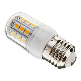 3W LED Corn Lights T 27 SMD 5050 350 lm Warm White Dimmable AC 220-240 V