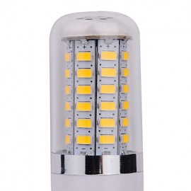 5 pcs E26/E27 15 W 60 X SMD 5730 1500 LM 2800-3200/6000-6500 K Warm White/Cool White Corn Bulbs AC 110/220 V