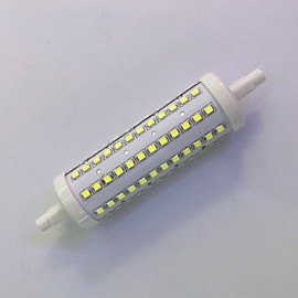 R7S 118mm 108x 2835 SMD 10W Warm White / Cool White 900LM 360Beam Horizontal Plug Lights Flood Light AC85-265V