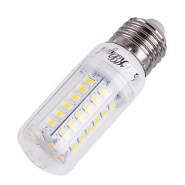 2PCS E27 4W 56*SMD5730 6000K White Light CRI80 LED Corn Bulbs Lamp (220-240V)