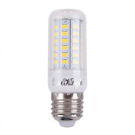 2PCS E27 4W 56*SMD5730 6000K White Light CRI80 LED Corn Bulbs Lamp (220-240V)