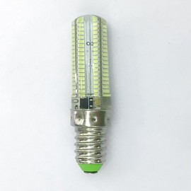 1 pcs E14 7W 152x3014SMD 600 LM Warm White / Cool White T Decorative Bi-pin Lights AC/180-240V