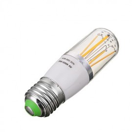 Marsing E27 4W 4-COB 400lm Warm/Cool White Light LED Filament Bulb Lamp(AC 85~265V)