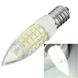 E14 5W 400lm 6000k 44-SMD 2835 LED Cool White Light Bulb Lamp (AC 220-240V)