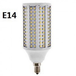 15W E14 / GU10 / B22 / E26/E27 LED Corn Lights T 282 SMD 3528 650 lm Warm White / Cool White / Natural White AC 85-265 V