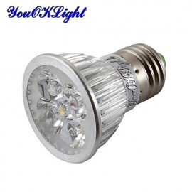 E27 4W Dimmable 4-LED Spotlight Warm White Light/Cold White 3000/6000K 400lm (AC 85~265V)