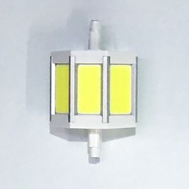 R7S 78mm COB SMD 6W Warm White / Cool White 600LM 220Beam Horizontal Plug Lights Flood Light AC85-265V