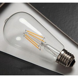 ST64 4W E27 LED Edison LED Tungsten Lamp Bulb